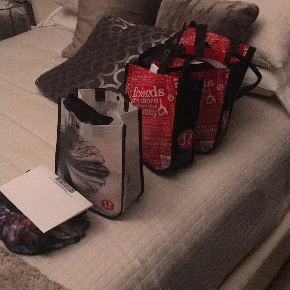 All Lululemon items will be shipped out tomorrow!